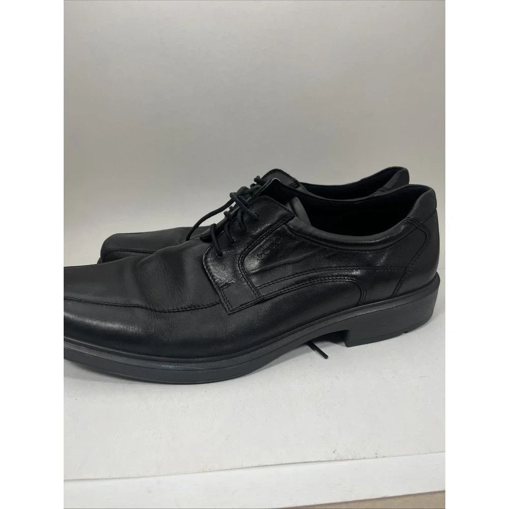 Ecco Black Dress Shoes Mems Size 50